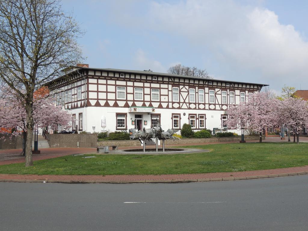 Hotel Deutsches Haus Munster Exterior foto